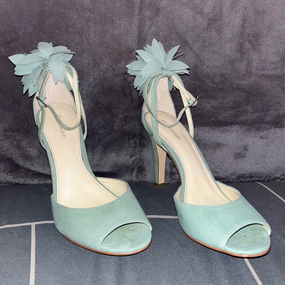 Calvin Klein Strappy High Heel Sandal - Picture 4 of 6